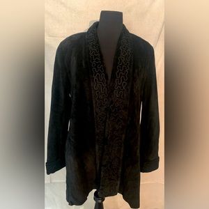 Dana Brooke suede coat